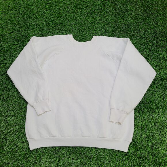 Vintage 1988 Beverly-Hills Sweatshirt Womens XL 22x23 White - Picture 2 of 15